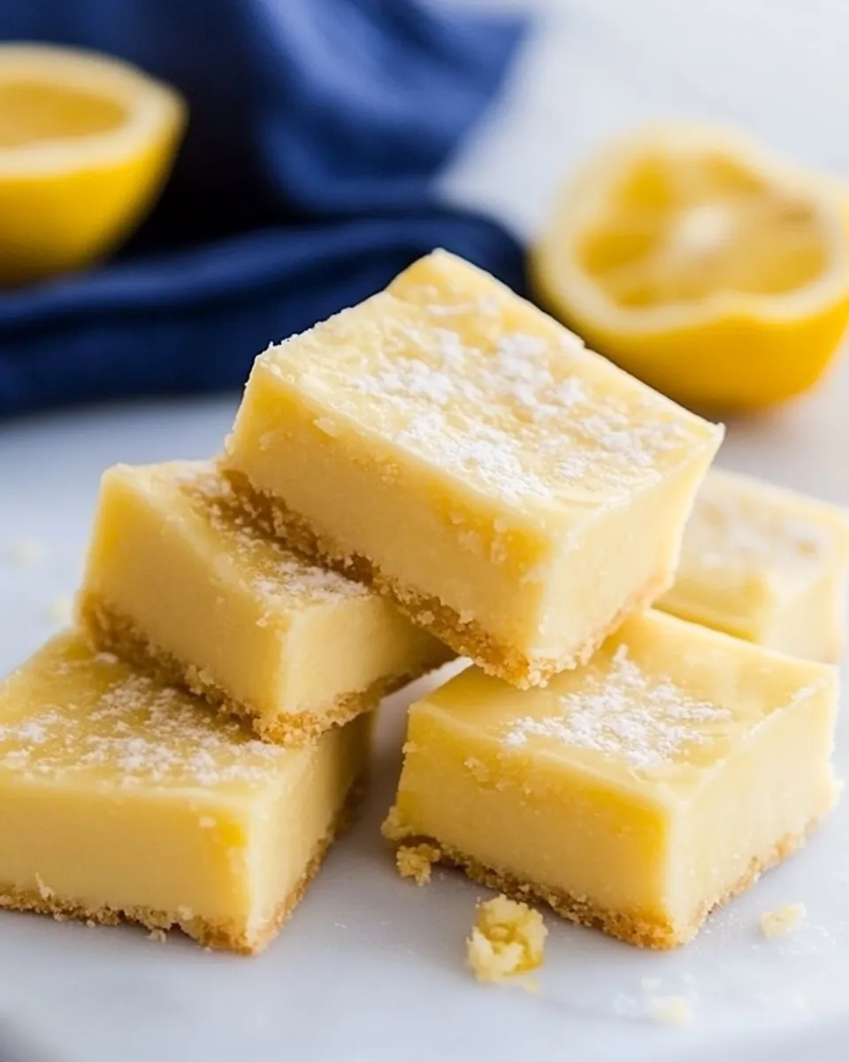 Lemon Heaven Bars