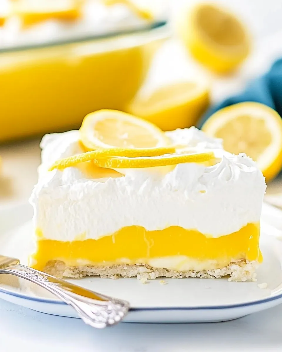 Lemon Lush Dessert