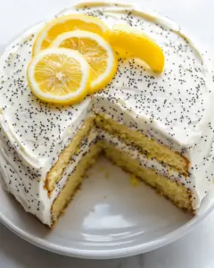 Lemon Poppy Seed Cake
