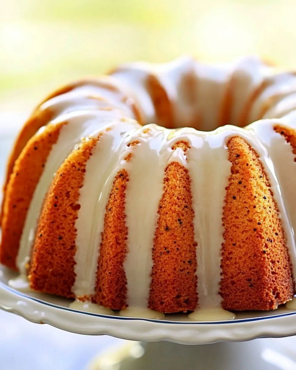 Lemon Poppy Seed Cake