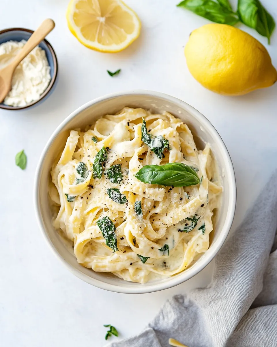 Lemon Ricotta Pasta
