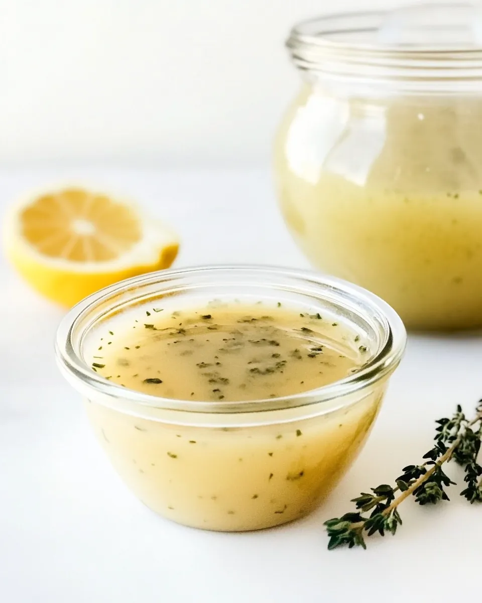 Lemon Vinaigrette