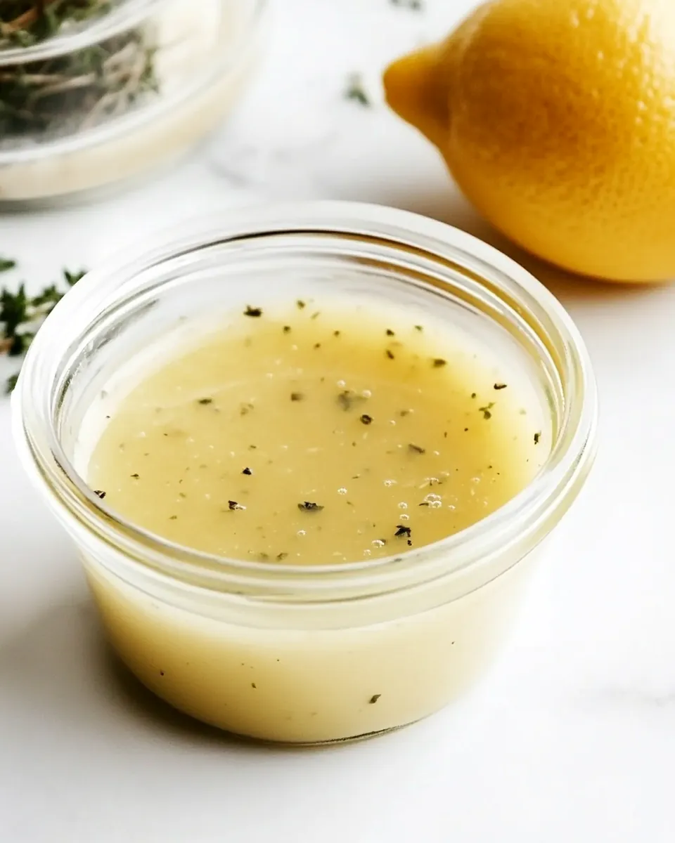Lemon Vinaigrette