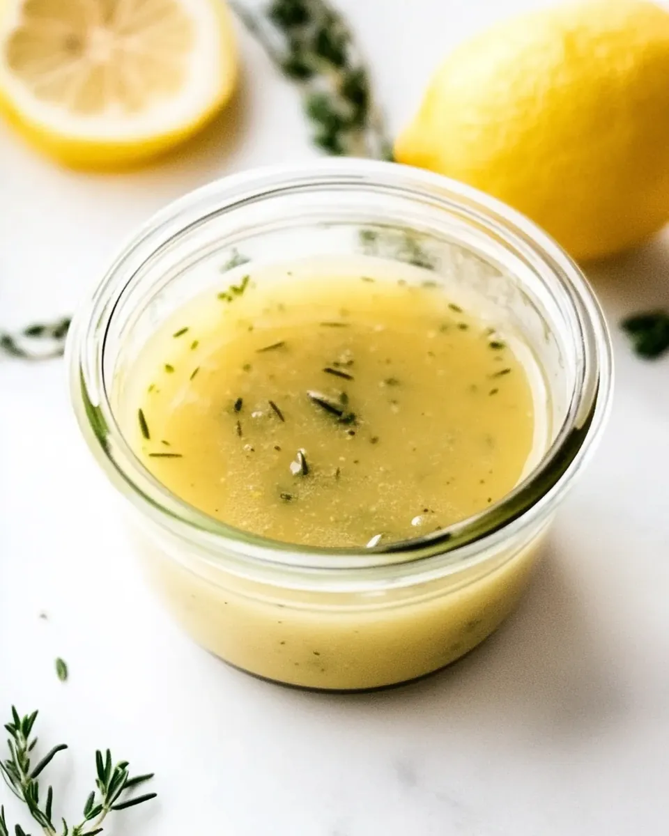 Lemon Vinaigrette