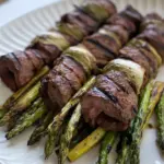 Macro Friendly Grilled Beef Asparagus Roll Ups