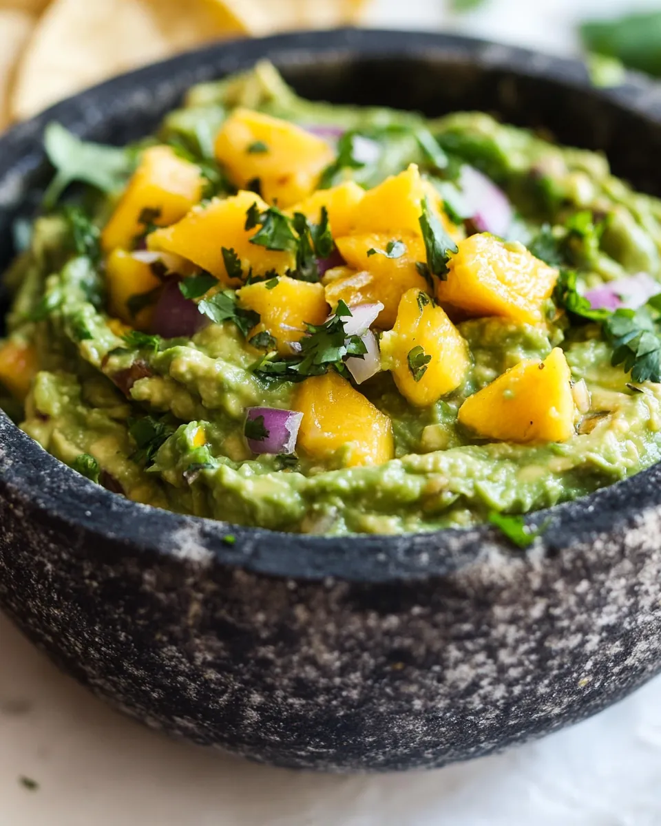 Mango Guacamole