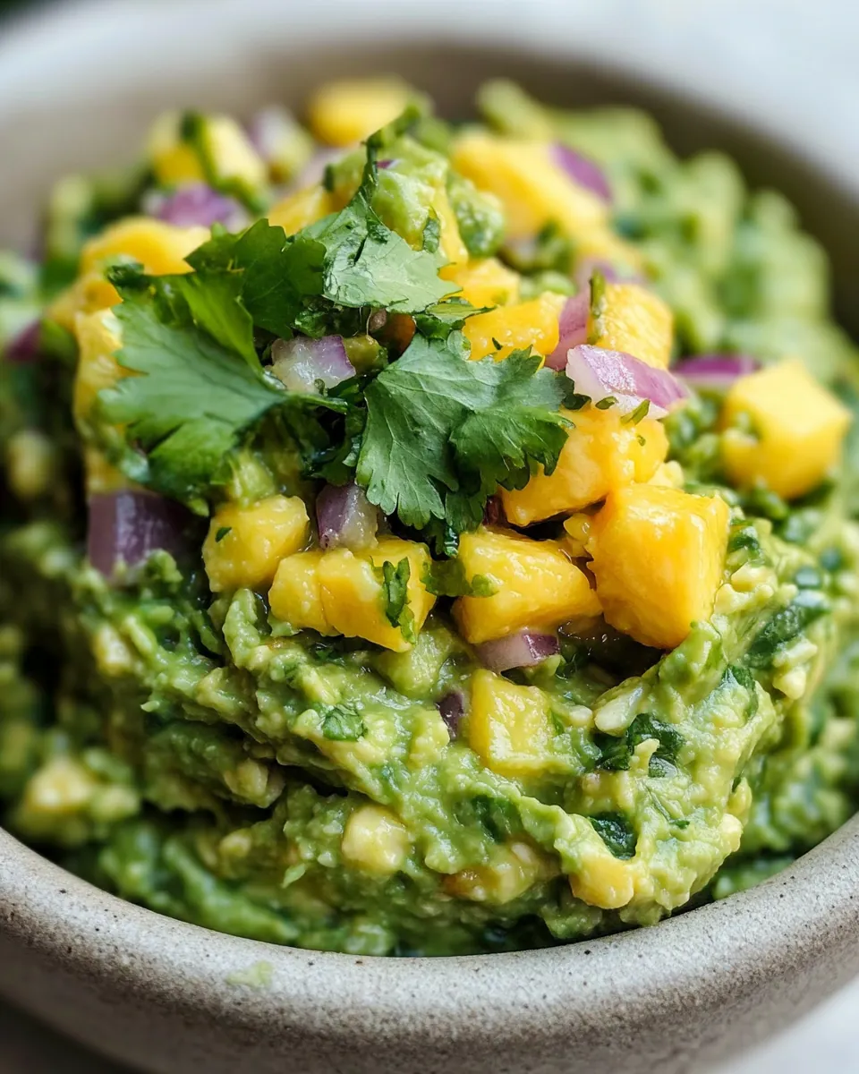 Mango Guacamole