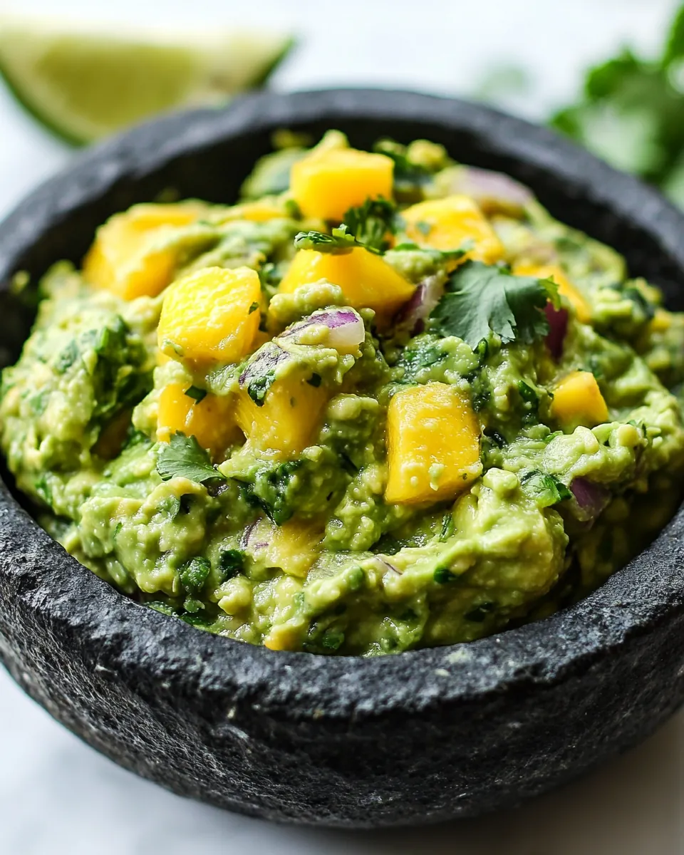 Mango Guacamole