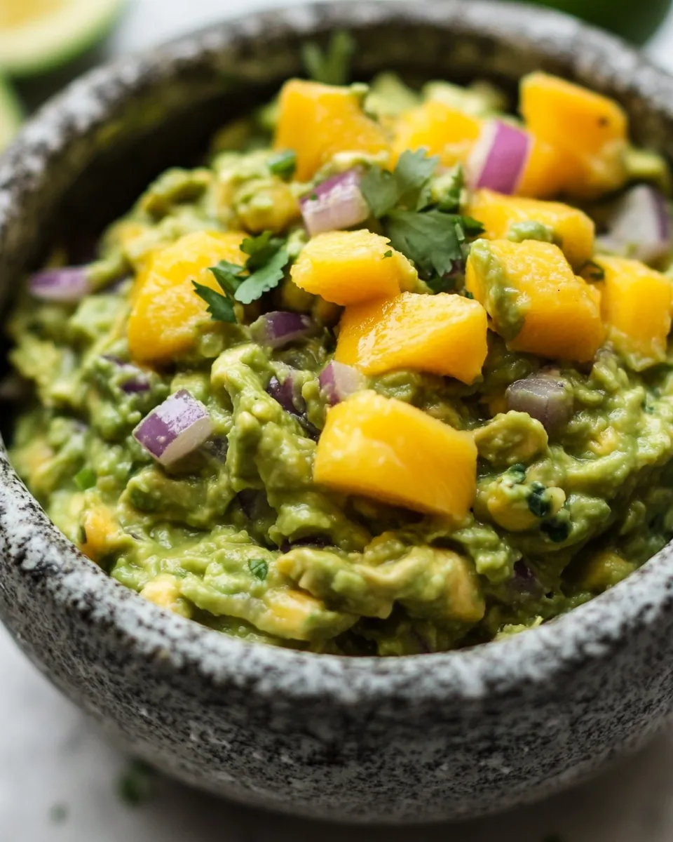 Mango Guacamole
