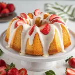 Marbled Strawberry Bundt Cake
