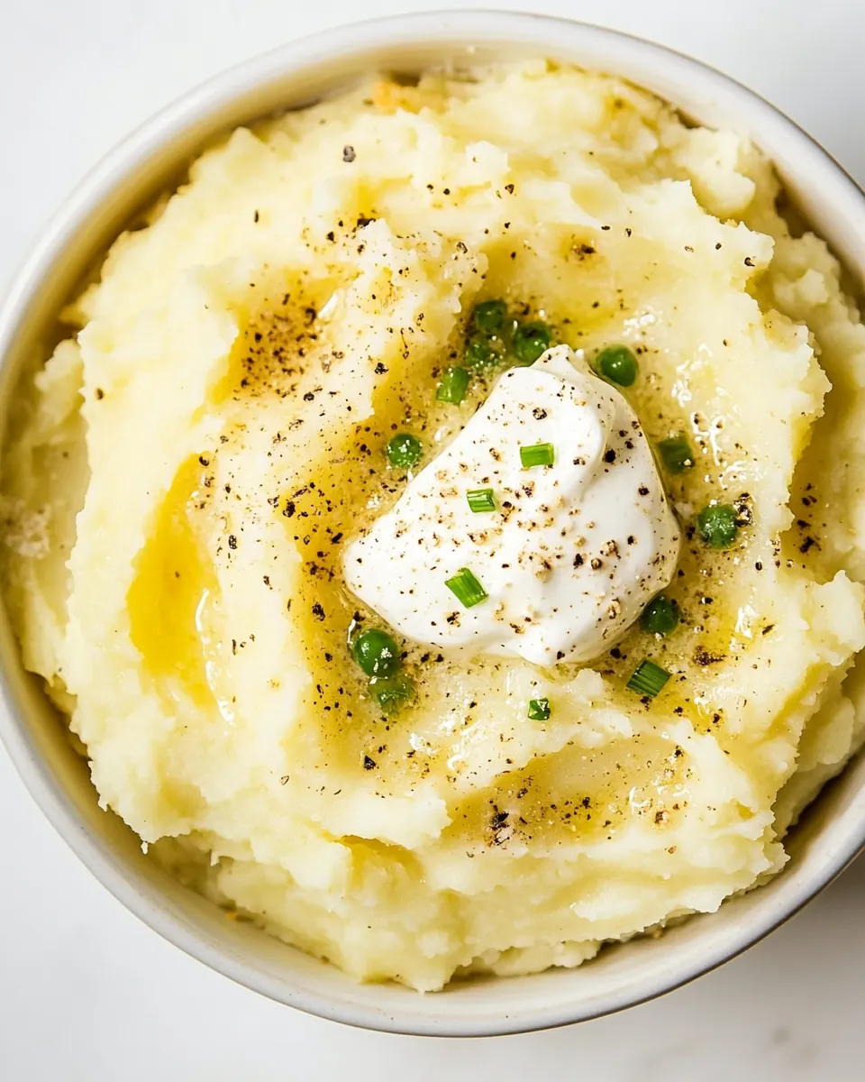 Mashed Potatoes with Sour Cream