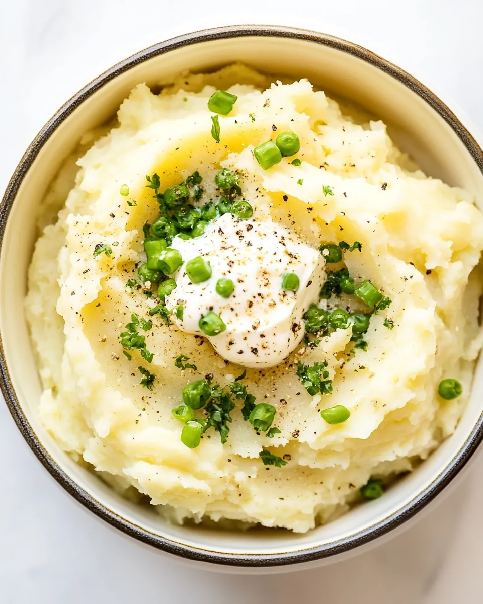 Mashed Potatoes with Sour Cream