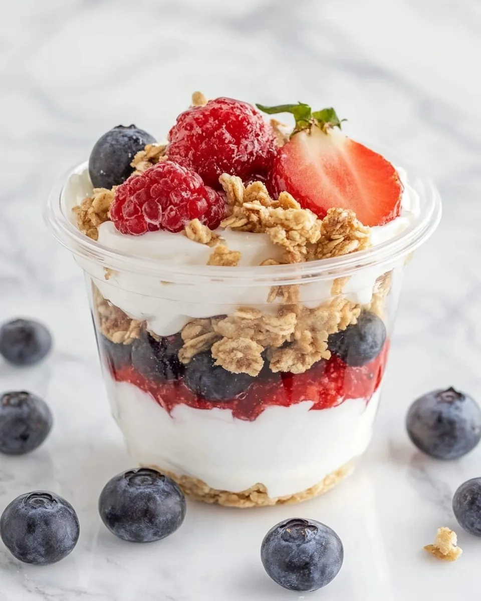 Fruit and Yogurt Parfait