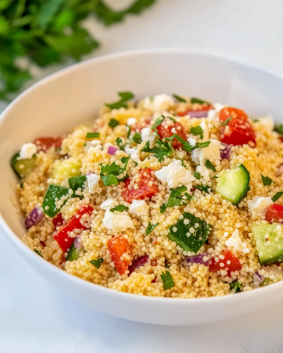 Mediterranean Couscous Salad