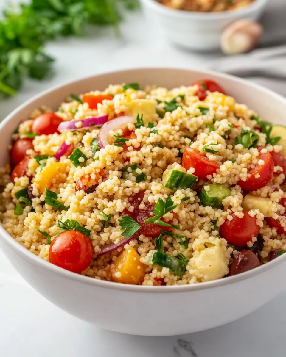 Mediterranean Couscous Salad