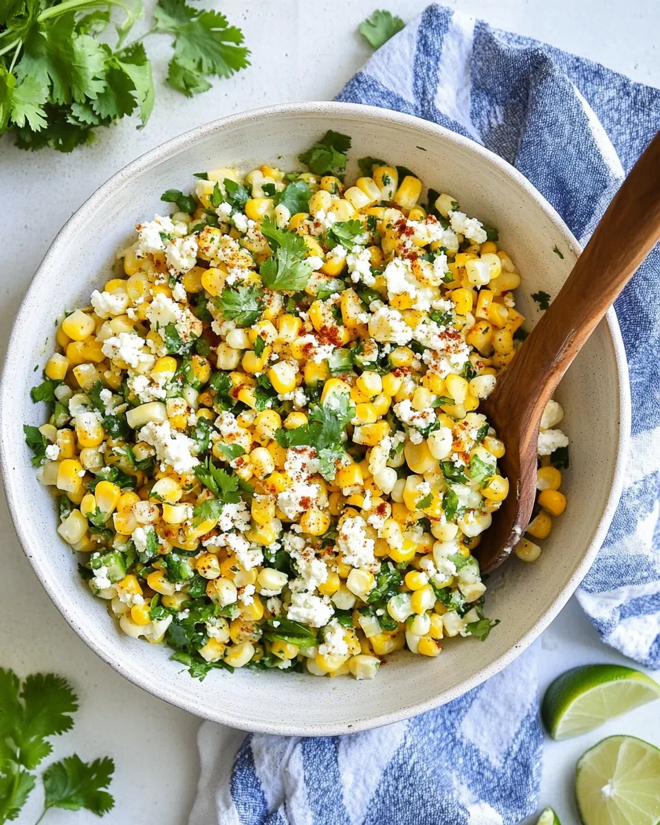 Mexican Street Corn Salad