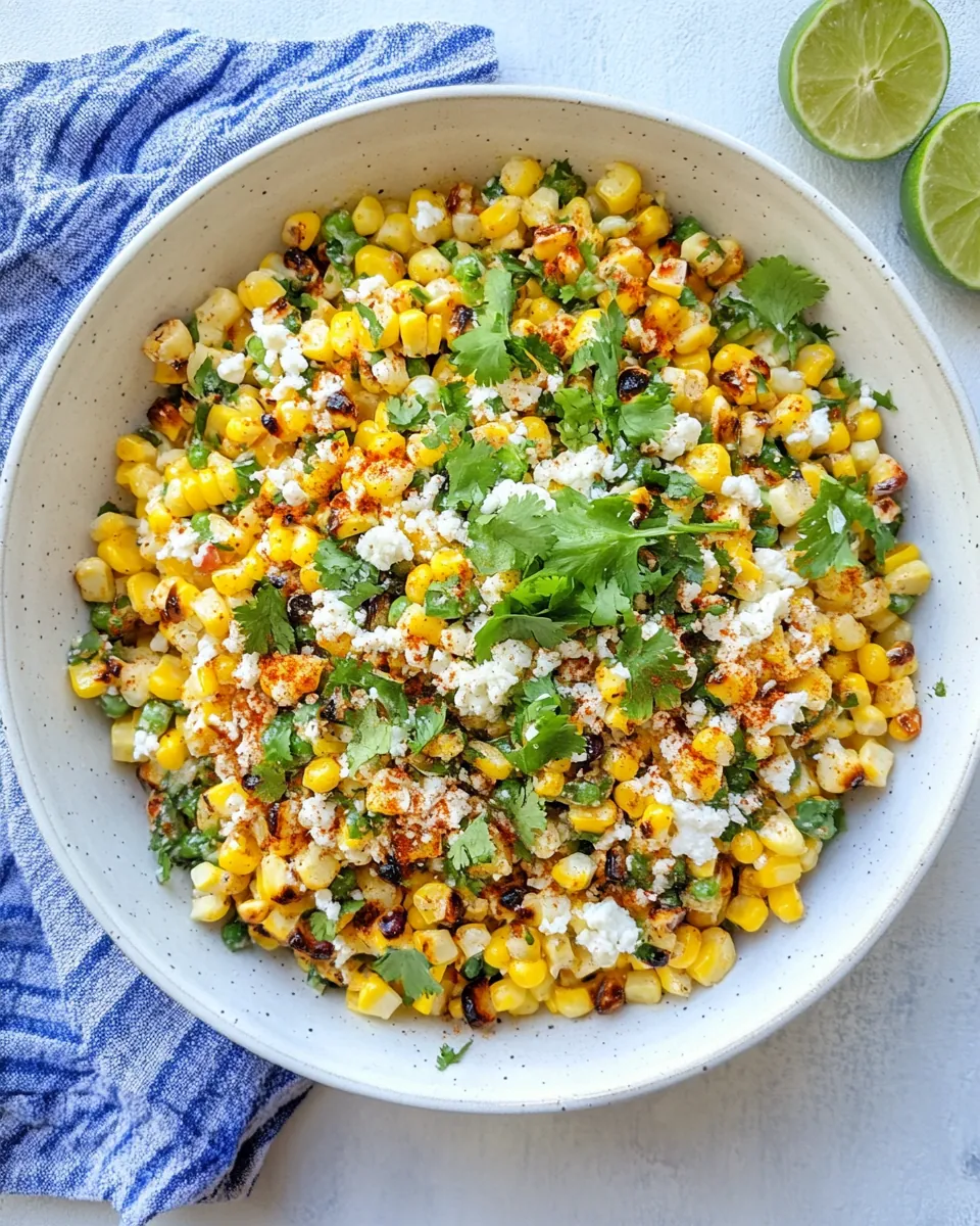 Mexican Street Corn Salad