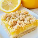 Meyer Lemon Streusel Bars