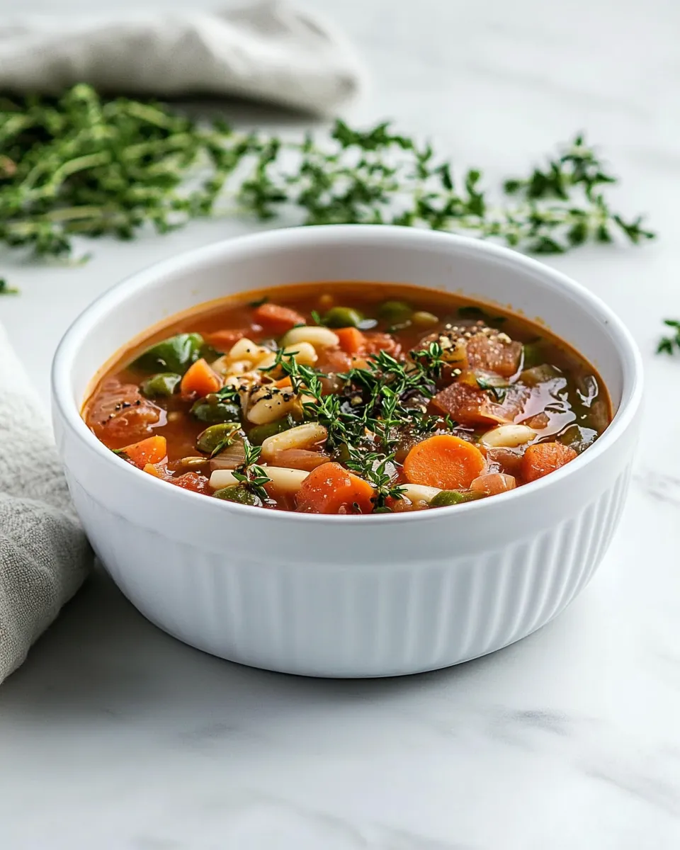 Minestrone Soup