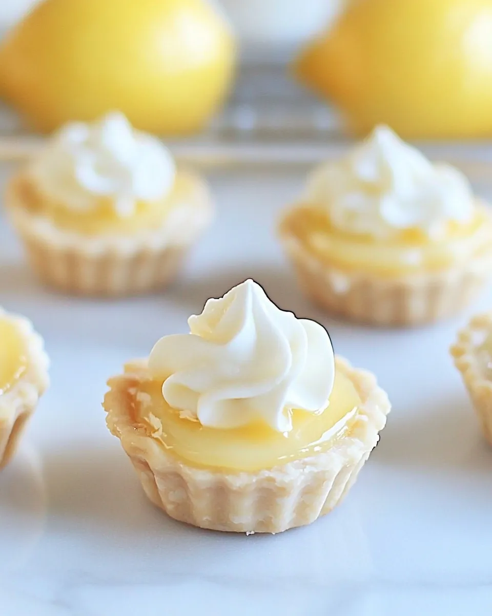 Mini Lemon Cream Pies