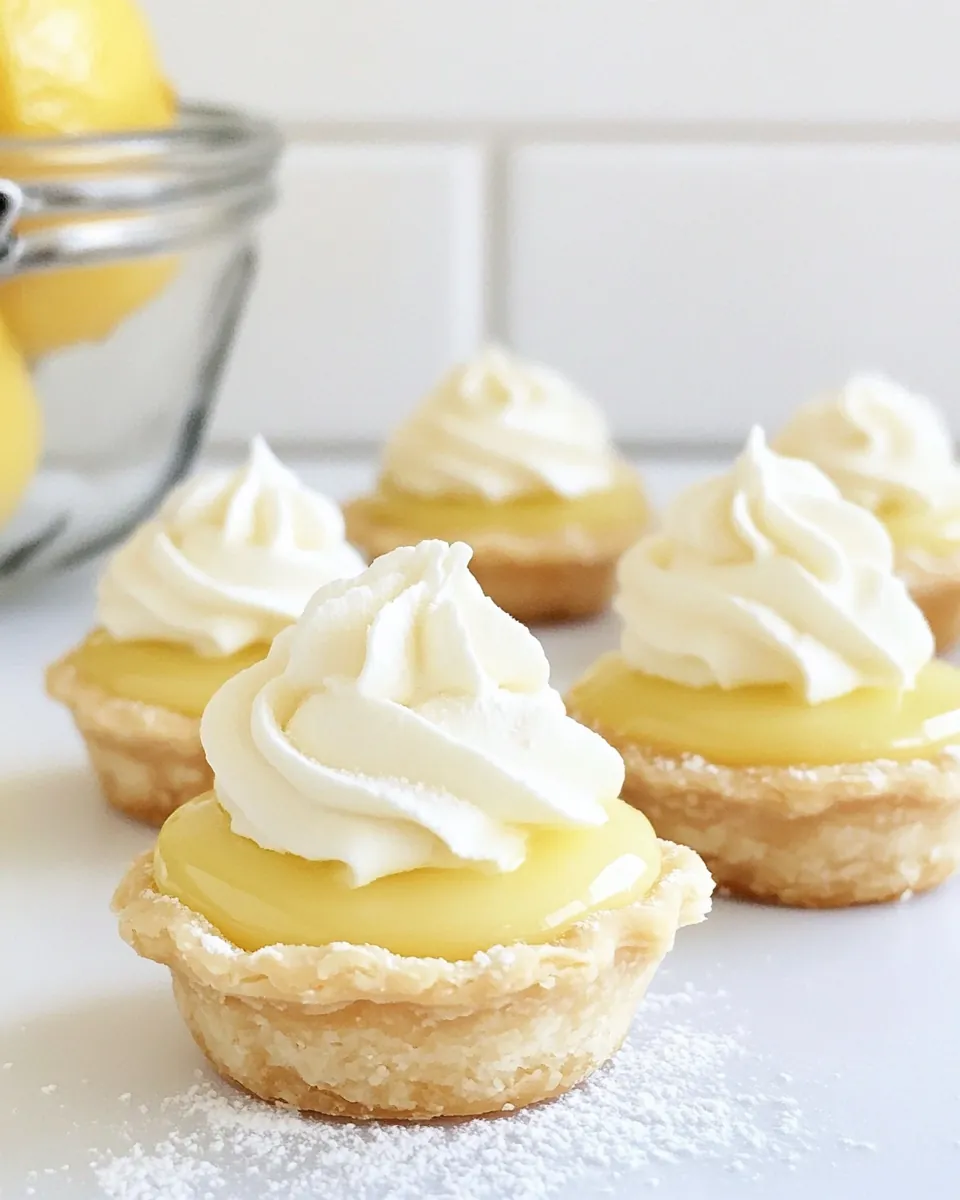 Mini Lemon Cream Pies