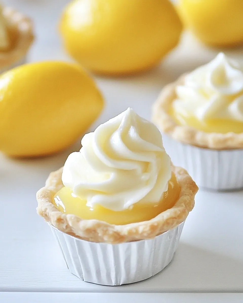 Mini Lemon Cream Pies