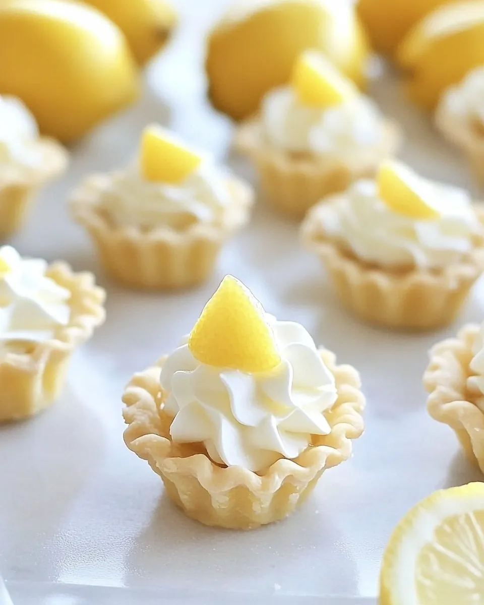 Mini Lemon Cream Pies