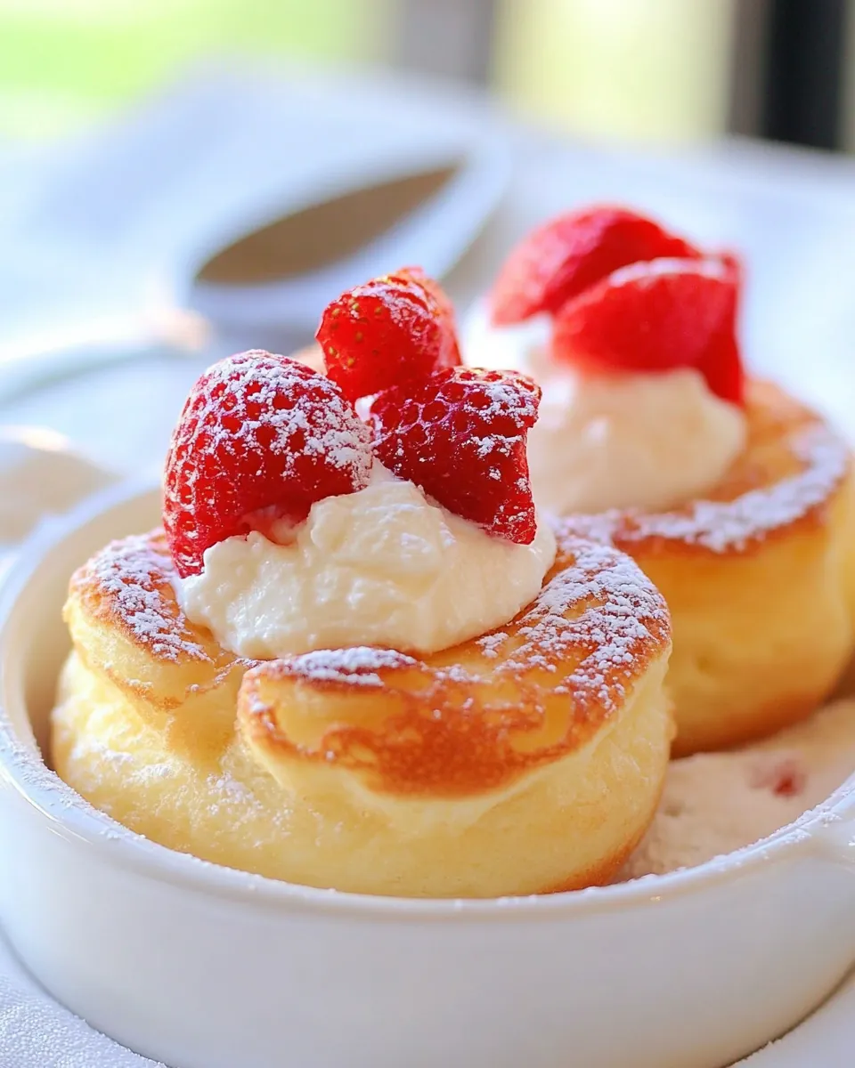 Mini Puffed Oven Pancakes