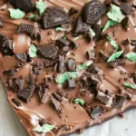 Mint Oreo Chocolate Bark