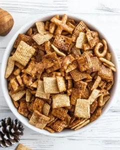 Moms Secret Christmas Eve Chex Mix