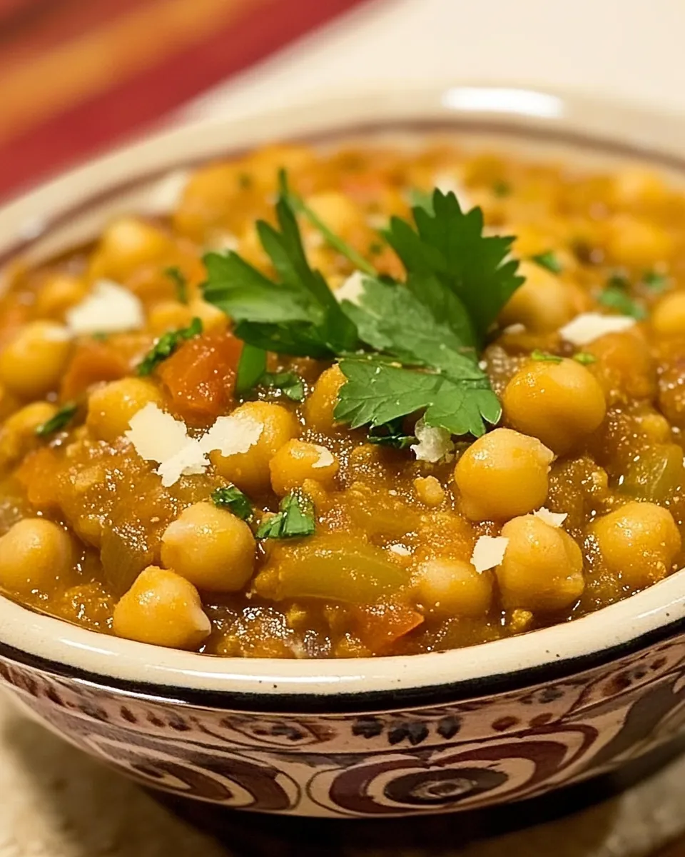 Moroccan Chickpea Stew