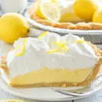 No Bake Lemon Cream Pie