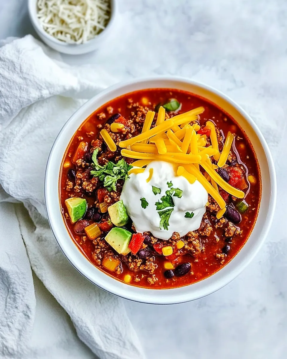 No Bean Chili