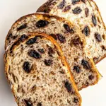 No Knead Cinnamon Raisin Bread