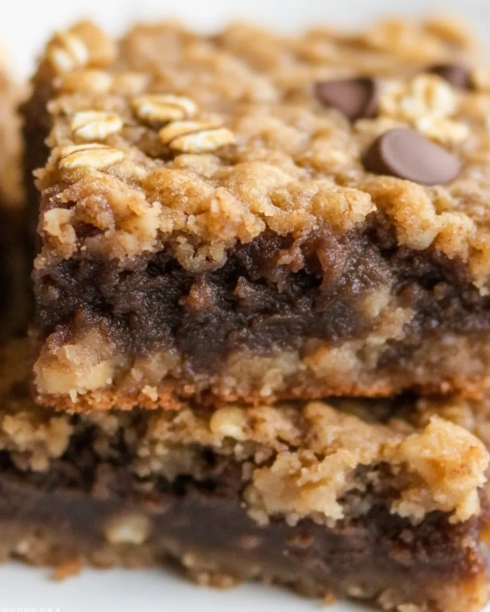 Oatmeal Scotchie Brookies