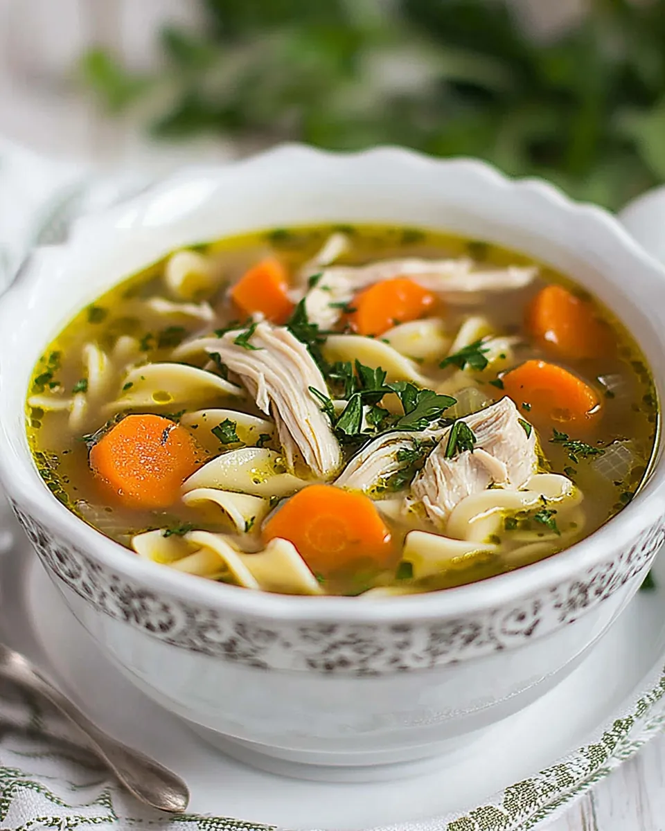 Old Fashioned Chicken Noodle Soup