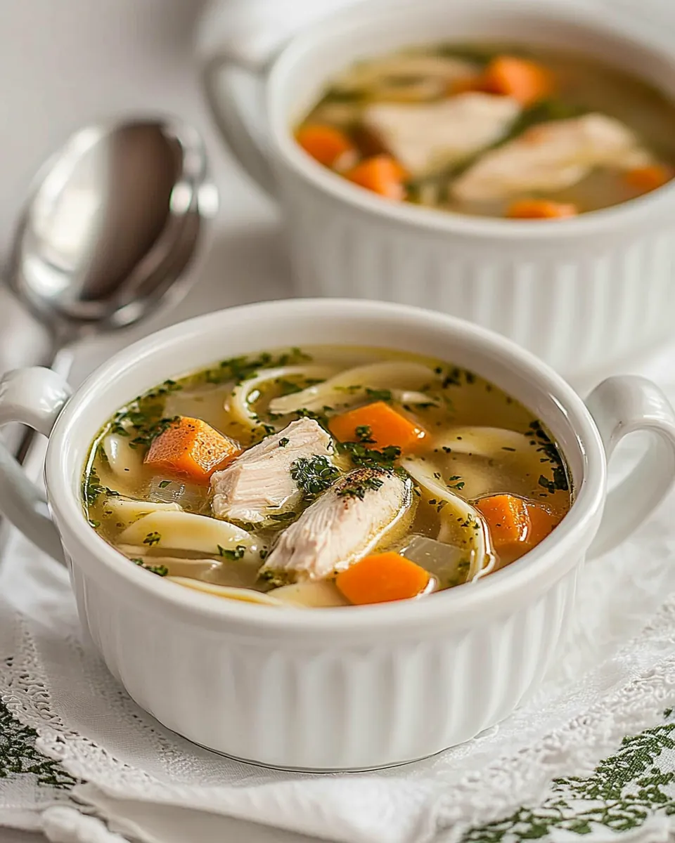 Old Fashioned Chicken Noodle Soup