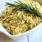 Orzo with Lemon and Rosemary