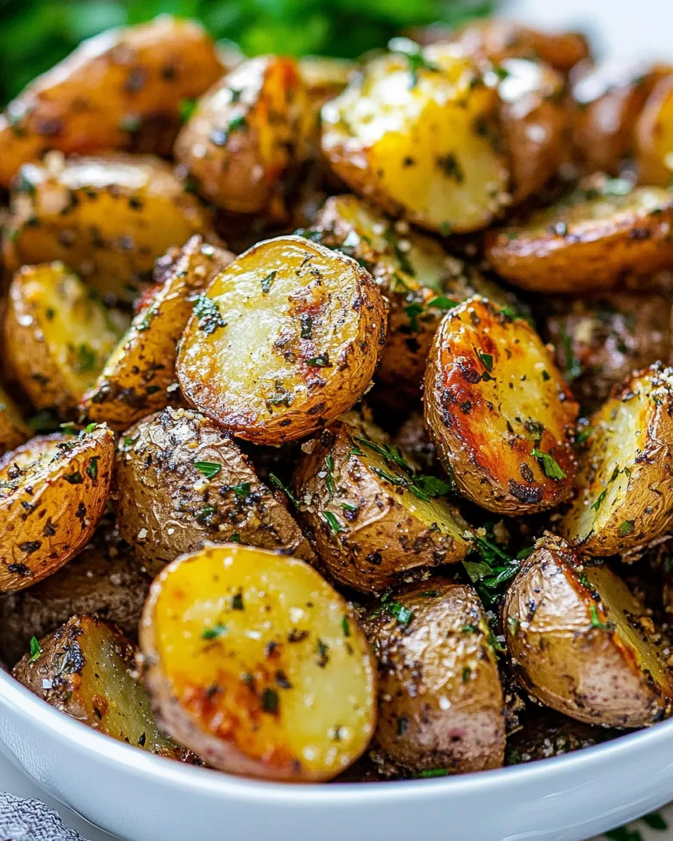 Oven Roasted Baby Red Potatoes