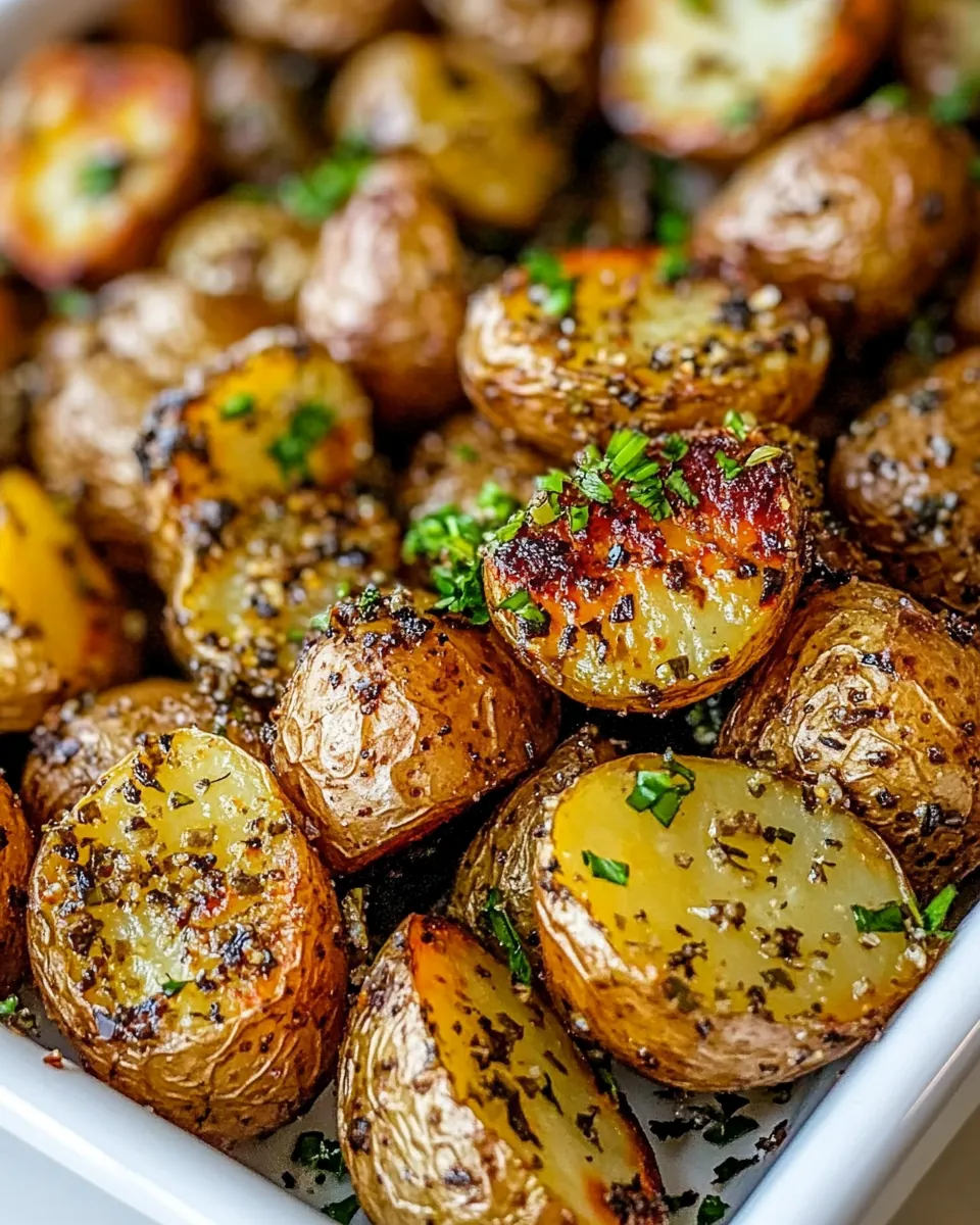 Oven Roasted Baby Red Potatoes