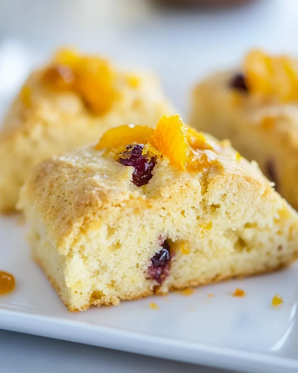 Paleo Cranberry Orange Vegan Scones