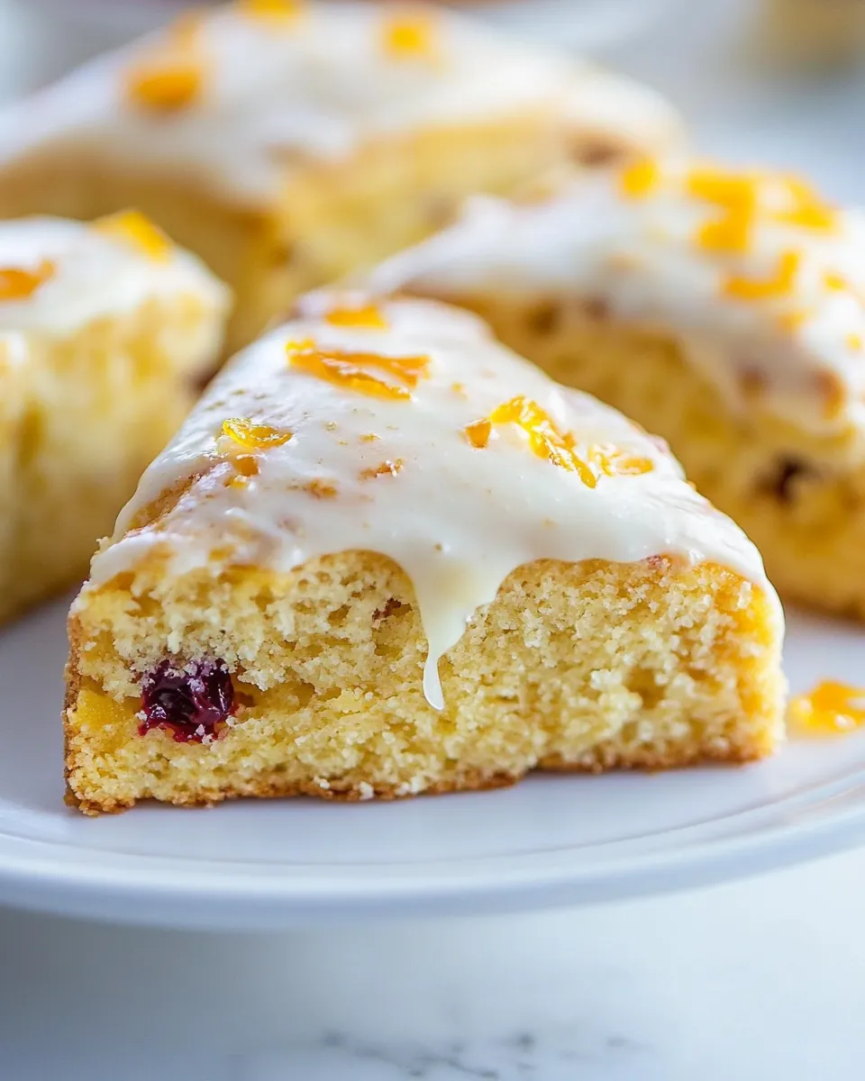 Paleo Cranberry Orange Vegan Scones