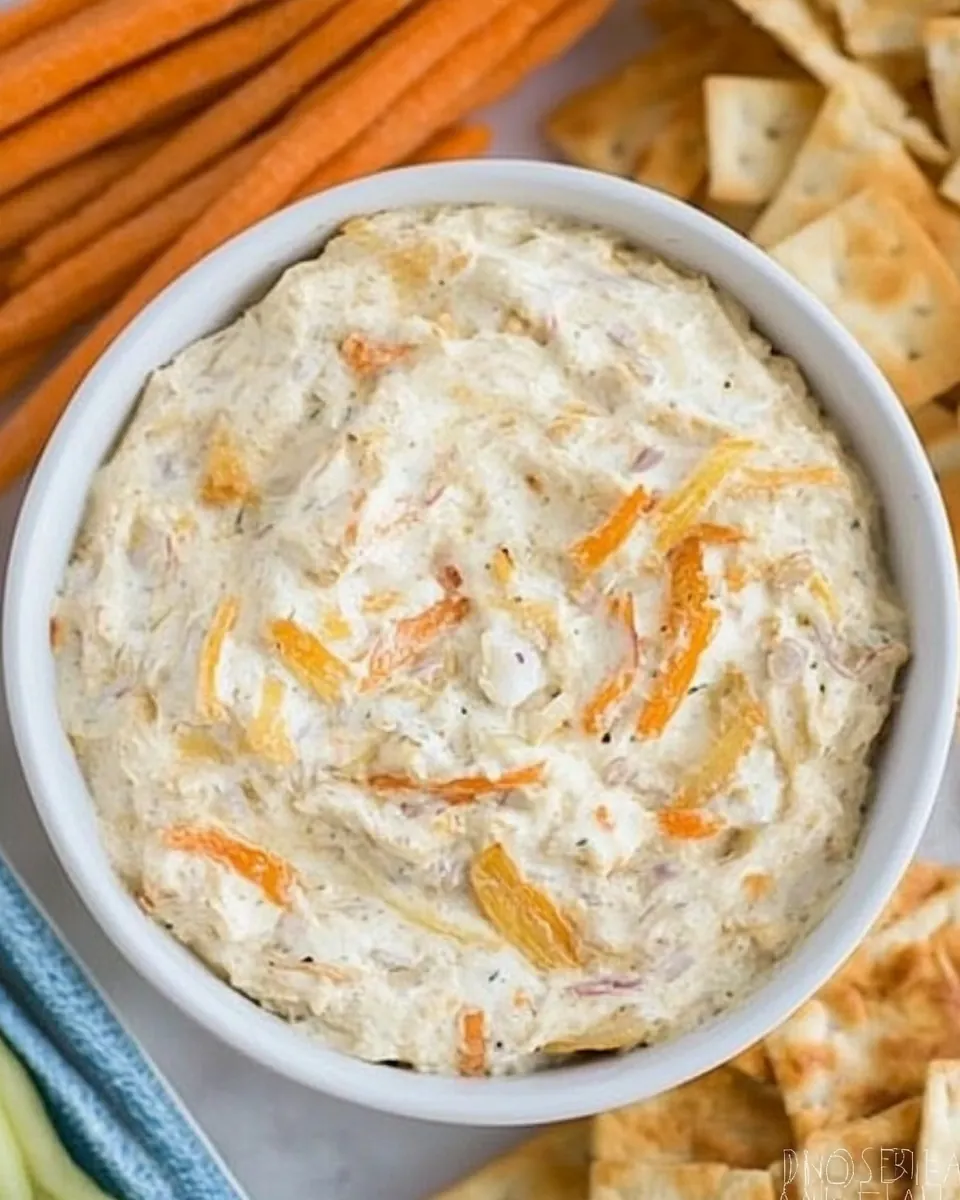 Pan Fried Onion Dip