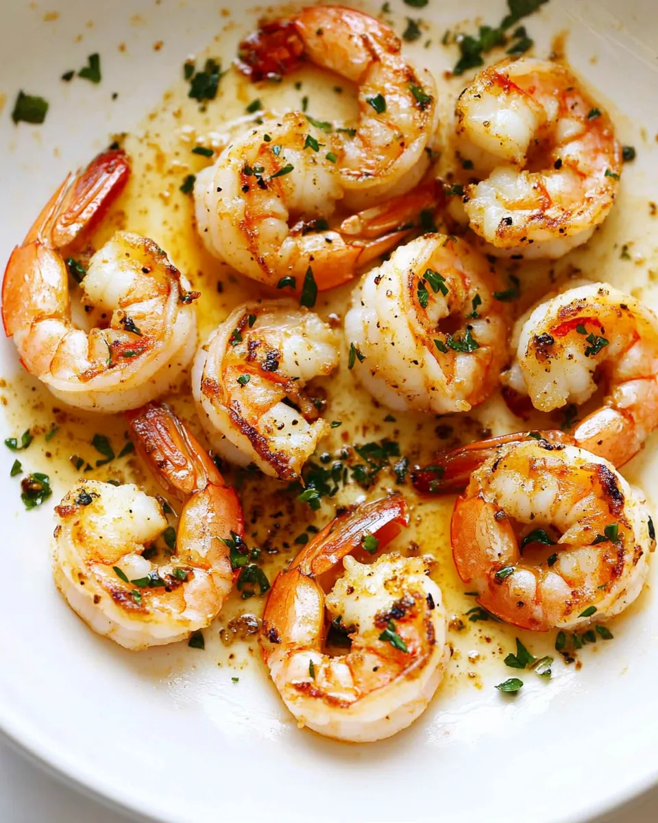 Pan Seared Shrimp
