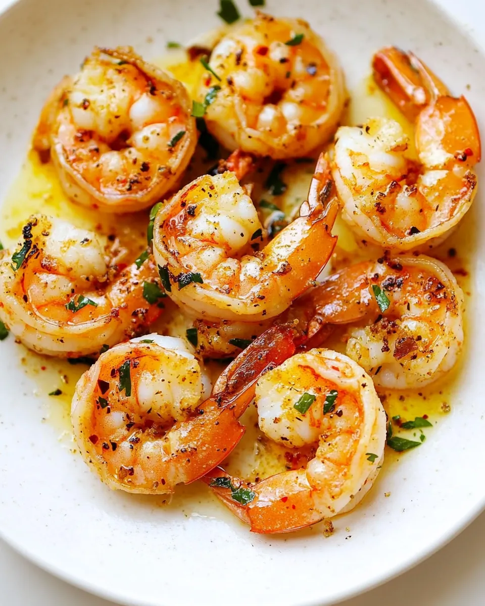 Pan Seared Shrimp