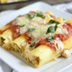 Parmesan Chicken Manicotti