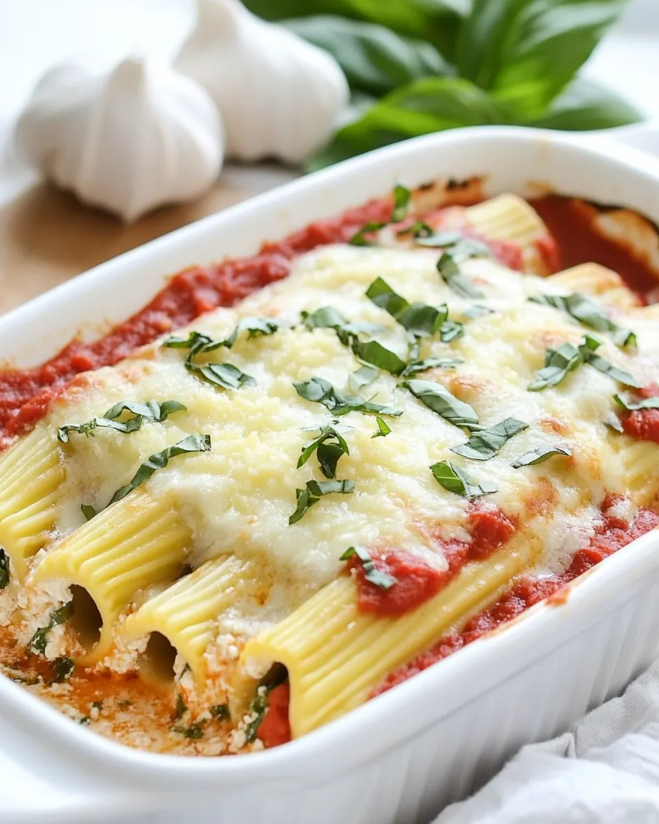 Parmesan Chicken Manicotti