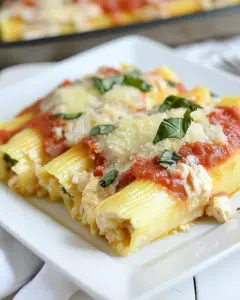 Parmesan Chicken Manicotti