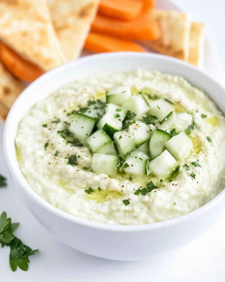 Parmesan White Bean Dip