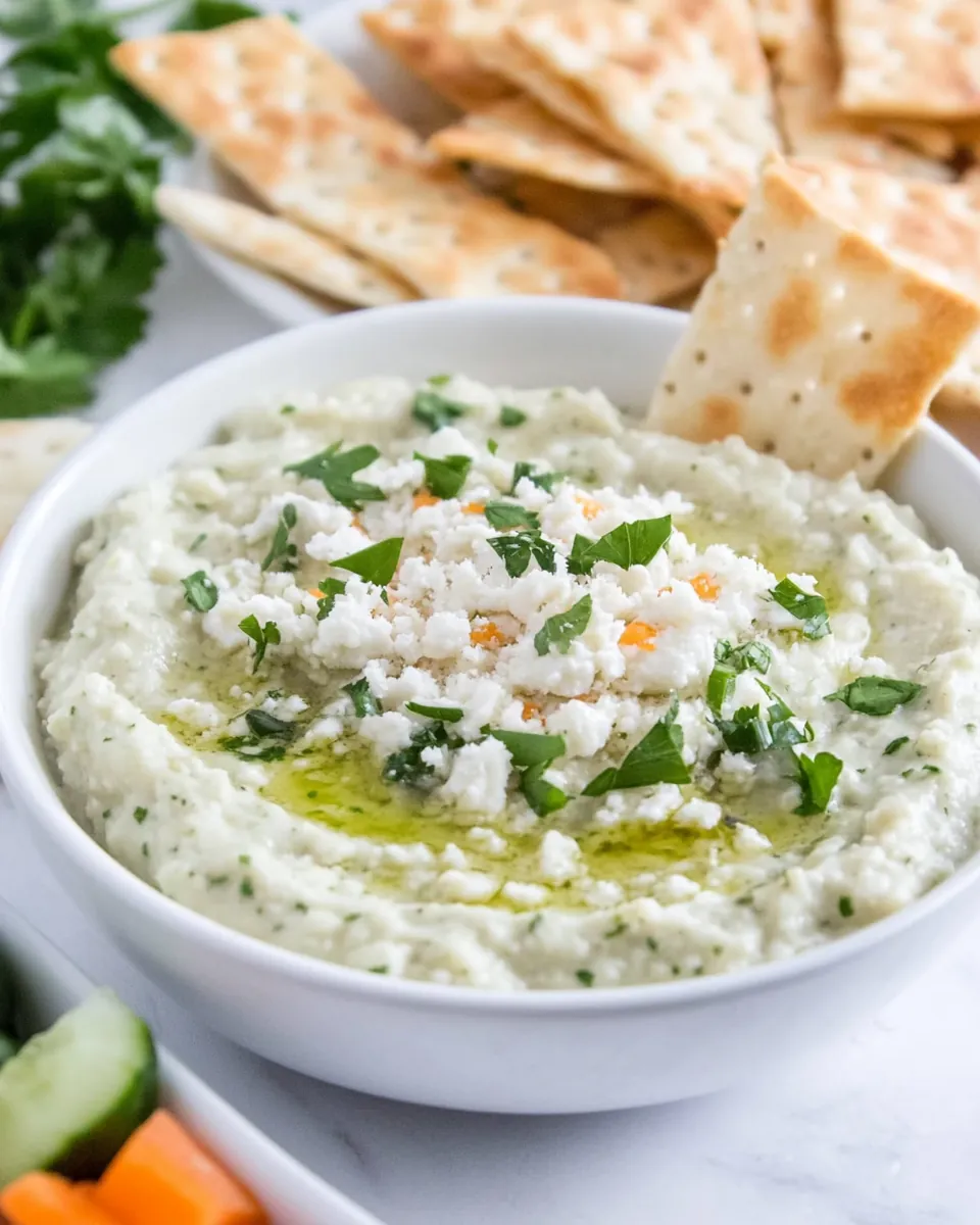 Parmesan White Bean Dip
